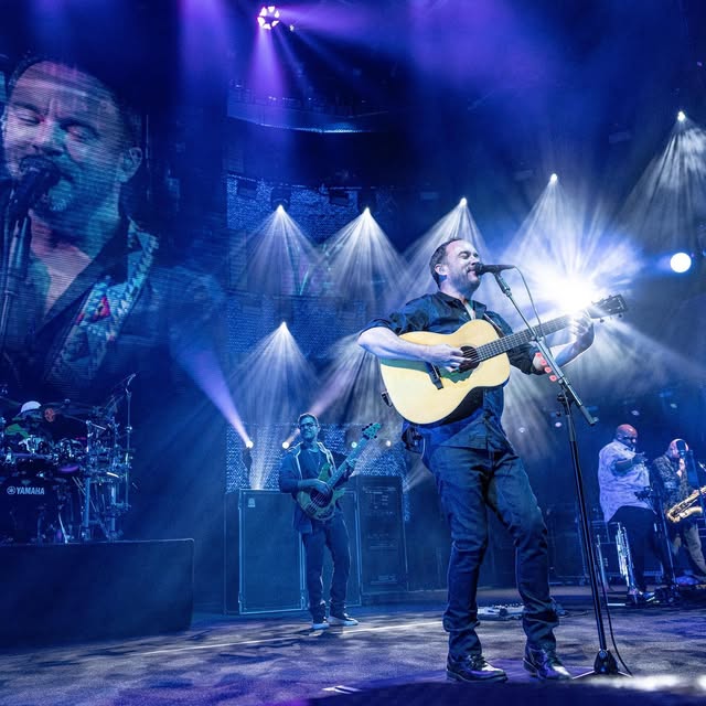 Dave Matthews Band performing on stage, Drew Pion Photography